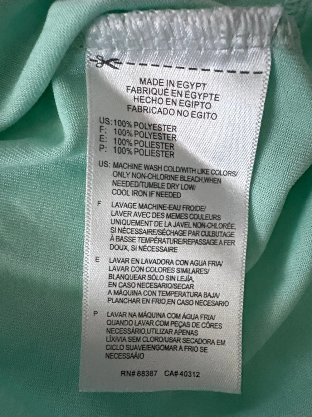 Adidas Golf Performance T-Shirt Mint Green Crew Neck Moisture Wicking Medium
